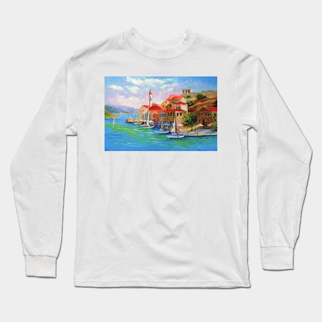 Sunny coast Long Sleeve T-Shirt by OLHADARCHUKART